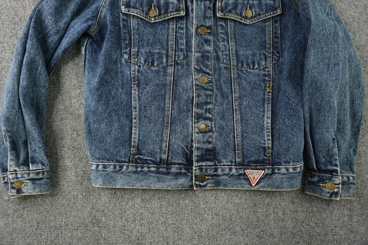 Georges Marciano for Guess Jean Jacket Mens Small Vintage Georges Marciano for Guess Jean Jacket Mens Small Vintage