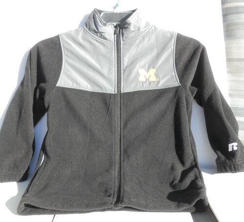 Russell Child's Small (6-7) MICHIGAN Fleece Jacket - Picture 1 of 4