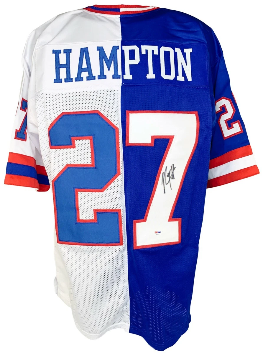Rodney Hampton autographed signed jersey NFL New York Giants PSA