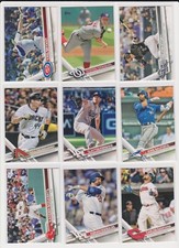 2017 Topps Baseball you pick base stars RC rookie insert Hall Of Famers NM