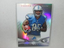 Eric Ebron * 2014 Topps Platinum * Rookie Card * #140 * Detroit Lions. rookie card picture