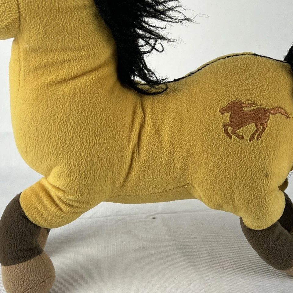 Caballo de peluche Spirit Stallion of the Cimarron 2002 14" plegable posable relleno Foto 3 de 4