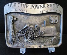 Oliver Hart Parr 60 Tractor Galloway Belt Buckle 1987 Antique Acre Power Show IA