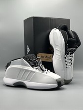 ✅ Authentic Adidas Basketball Crazy 1 Stormtrooper Kobe Bryant White Black | UK9