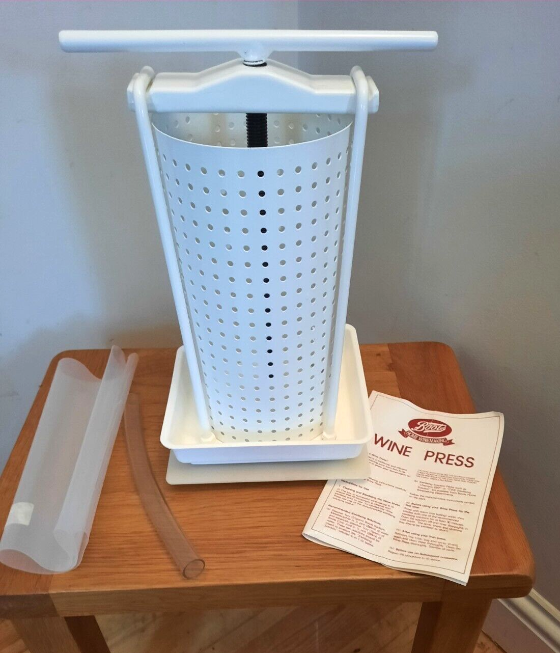 Boots Home Winemaking Wine Press Fruit Press eBay