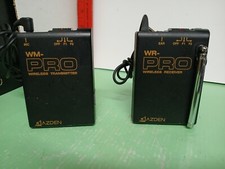 Azden WM-Pro Wireless Transmitter  WR-Pro Wireless Receiver