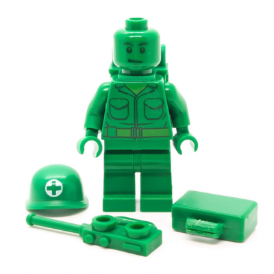 LEGO Toy Story Green Army Man Medic Backpack Minifigure (toy002