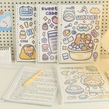 Cute Life Is Bright Cartoon Notebook
