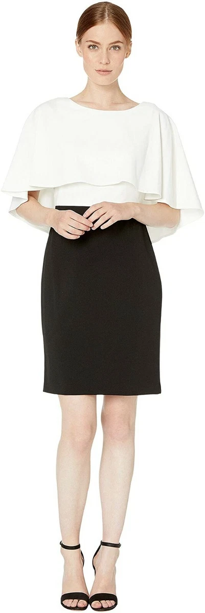 Calvin klein top popover sheath dress