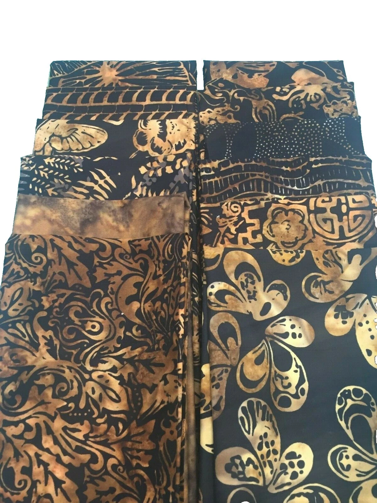 Fat Quarters, Bundles Batik Apparel-Dress Clothing Craft Fabrics