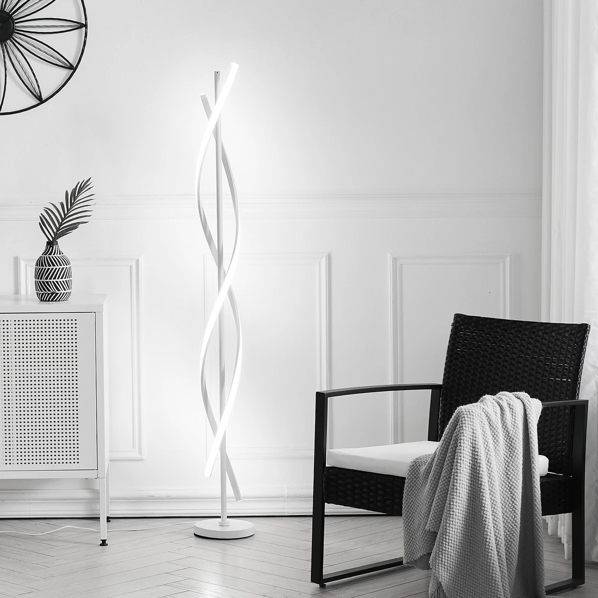 Floor lamp with side reading light online