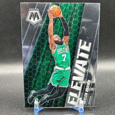 Jaylen Brown Elevate Insert 2020 Panini Mosaic #8 Boston Celtics