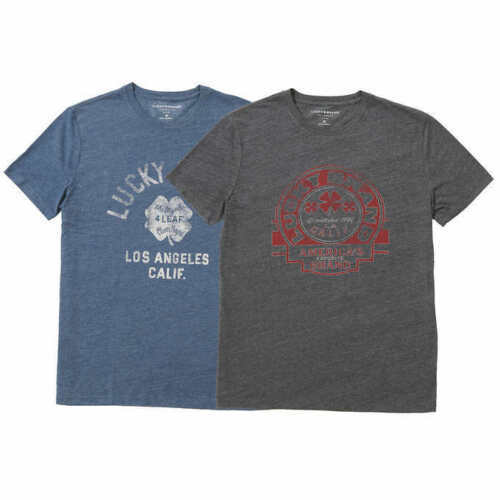 Lucky Men's 2-Pack Graphic Tee Set – Stylish Comfort & Great Gift-image