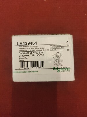 Schneider NSX Compact 100-630 LV429451 SDE für Tripleunit