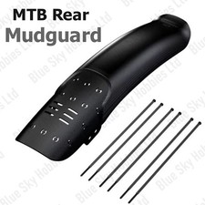 MTB Rear Mudguard - Mountain Bike Bicycle Universal Fender Tyre Mud Protection