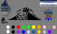 Trunk Peek Pennywise IT Decal Graphic Clown Sticker 