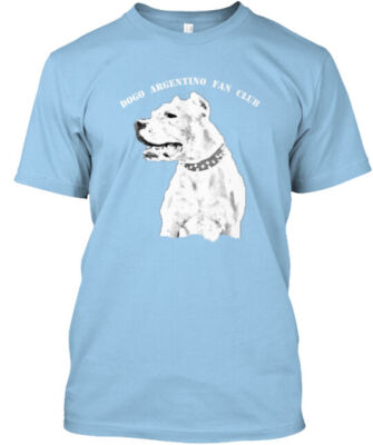 Dogo Argentino Fan Club T-Shirt Made in the USA Size S to 5XL