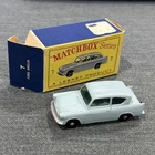 LESNEY Matchbox #7b Ford Anglia Sedan 1961 Blue With Original Box