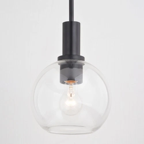 Vaxcel Lighting P0406 Marshall 8"W Mini Pendant - Black - Picture 5 of 12