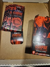  MrBeast Feastables Corpse Bar Cookies & Cream chocolate 5 bars and box RARE