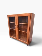 Stunning Mid Century Retro Solid Elm Blonde Ercol Bookshelf, Sideboard