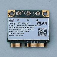 Intel 633ANHMW Mini PCI Express Wireless Card 450 Mbps Laptop WLAN