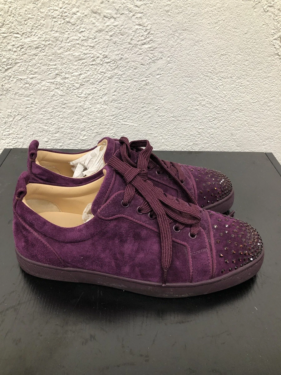 Christian Louboutin Purple Suede Casual Shoes for Men for sale | eBay