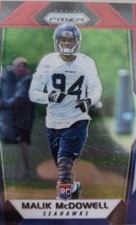 2017 Panini Prizm - Rookies Malik McDowell #246 Red White & Blue Prizm (RC)