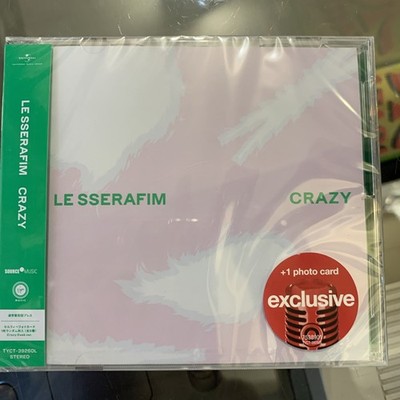 Le Sserafim Crazy Japan Ver. Target Exclusive Album NEW SEALED CD JPOP KPOP 2025