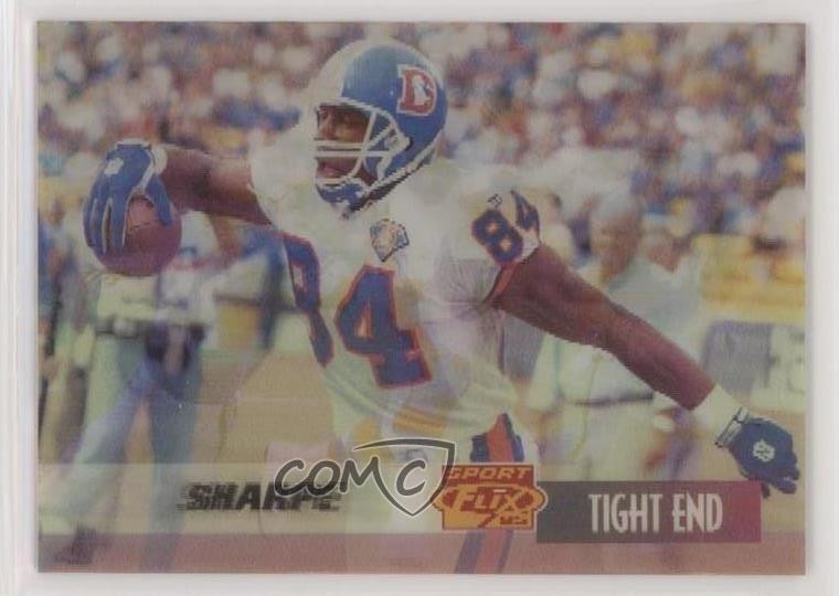 1995 Sportflix Shannon Sharpe #61 HOF 0l2