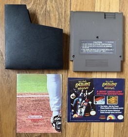 Roger Clemens' MVP Baseball (NES, 1991). Cart + Manual + Poster. Tested