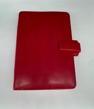 Metropol Filofax Pocket Organizer (Red) with Page Sets