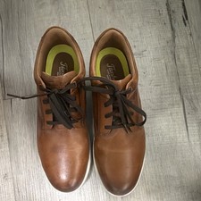Steel Toe Florsheim Work Men’s Brown Leather Shoes 11.5 D