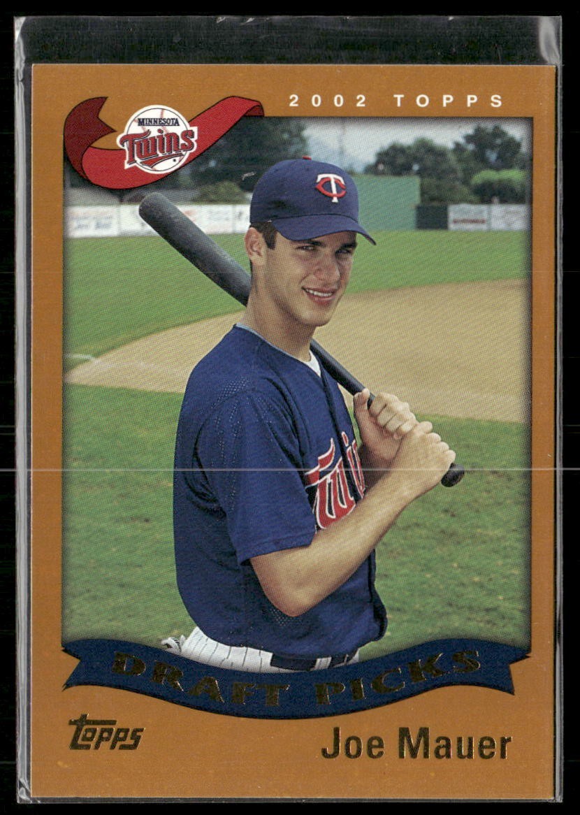 2002 Topps #622 Joe Mauer Rookie RC A