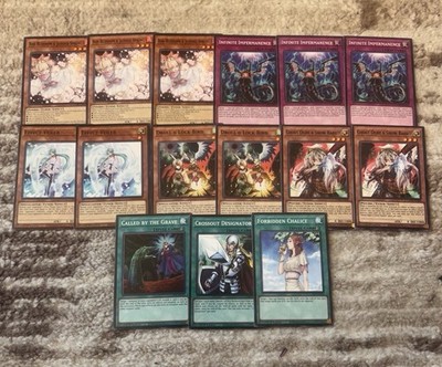Yugioh Ash Blossom Infinite Impermanence Effect Veiler Droll Lock Bird Ghost