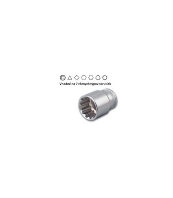 Jonnesway Steckschlüsselkopf 1/2'' 22mm SUPER TECH 11/1125