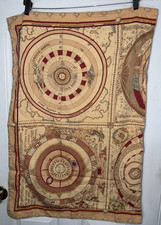 T&J Vestor Alviero Martini 1A Classe Pillow Sham Italy Celestial Sun Moon Map
