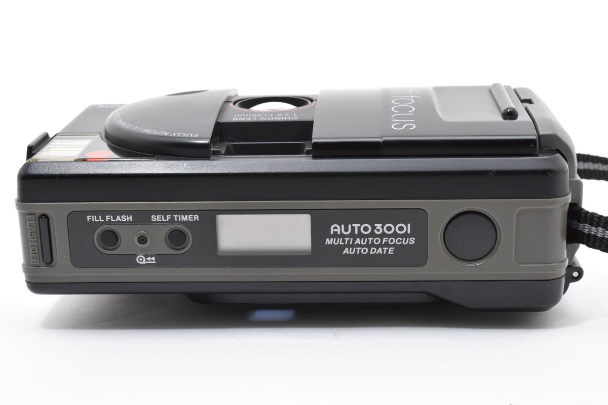 EXC+5] CHINON Auto 3001 Multi Focus AF DX 35mm Compact Film Camera
