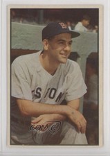 1953 Bowman Color Lou Boudreau #57 HOF 0z0n