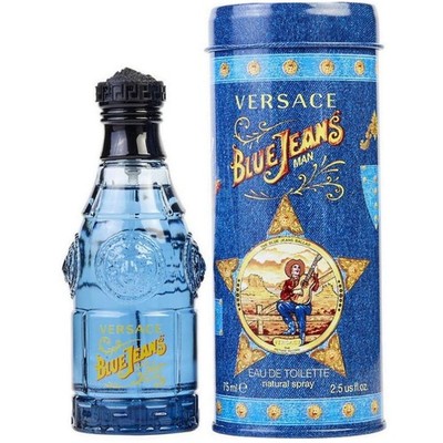 Blue Jeans By Versus Gianni Versace 2.5 oz EDT Cologne for Men