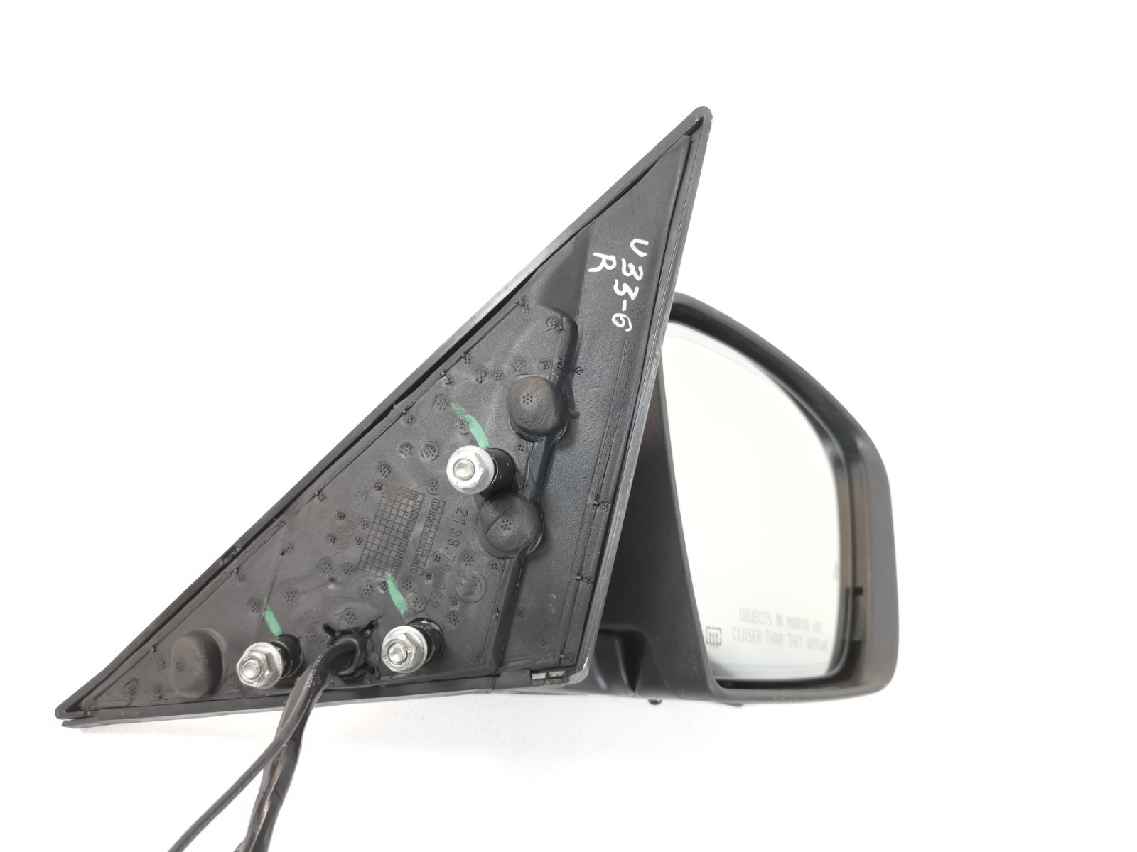 Maserati Levante 3.0 2017 Front Right Passenger Door Rear View Mirror W/ Camera