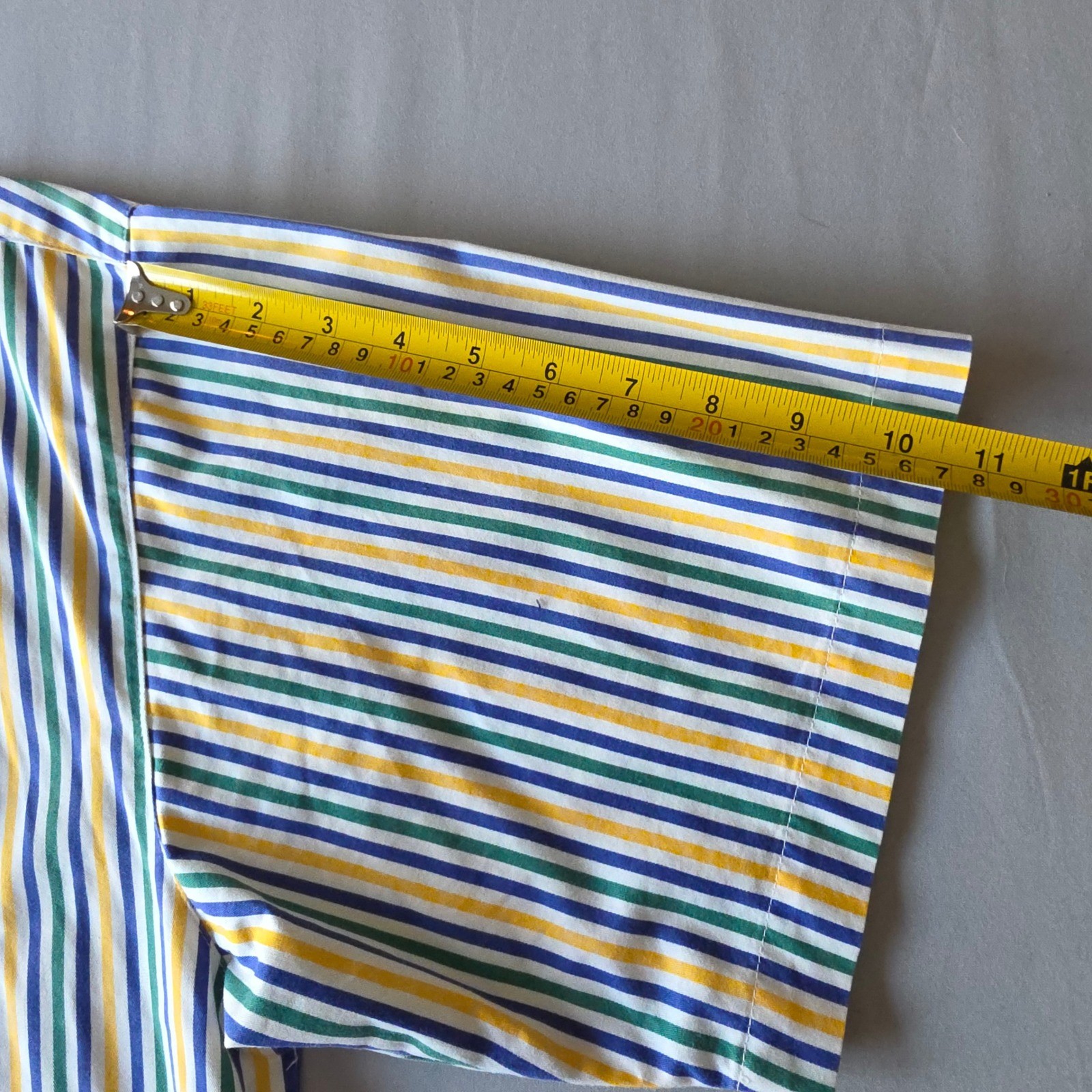 Bugle Boy Classics large Striped Button Down Shor… - image 5