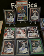 Topps Bowman Fanatics Emanate MLB Autograph/Numbered/SP-Card Lot 50+ Cards