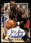 Clyde Drexler 1997-98 Score Board Autographed Collection #22 Rockets NBA READ
