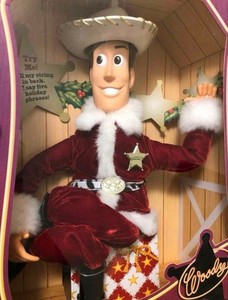 トイストーリー　ホリデー　ウッディ TOY STORY/トイストーリーMattel/マテル「Holiday Hero Series