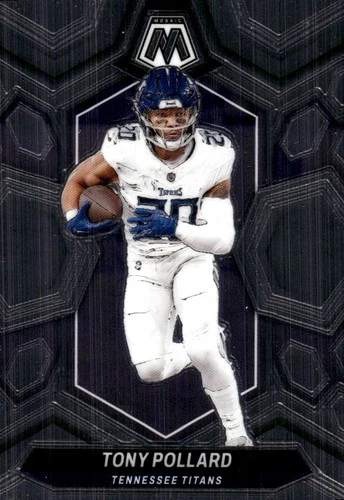 Tony Pollard 2024 Panini Mosaic #212 Titans NFL READ FREE SHIPPING AutographDen
