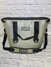 YETI Hopper 30 Cooler Field Tan Olive Soft Side Bag Parts Only Needs Zipper