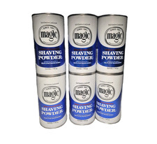 6 SoftSheen Carson Magic Shaving Powder Regular Strength 5 oz