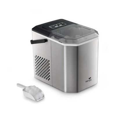 Senya Eiswürfelmaschine 12 kg 24h 2 Größen 1,3 l Tank Edelstahl
