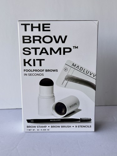 The BROW STAMP Professionelles Augenbrauenschablonen-Set von MadLuvv - Soft Brown Finish - Bild 2 von 7